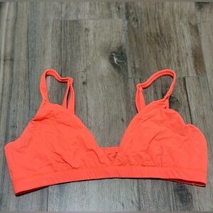 SKIMS Bright Orange Size L Bralette Bra Top